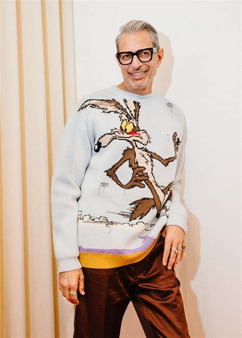 jeff goldblum gucci sweater|Style History: Jeff Goldblum .